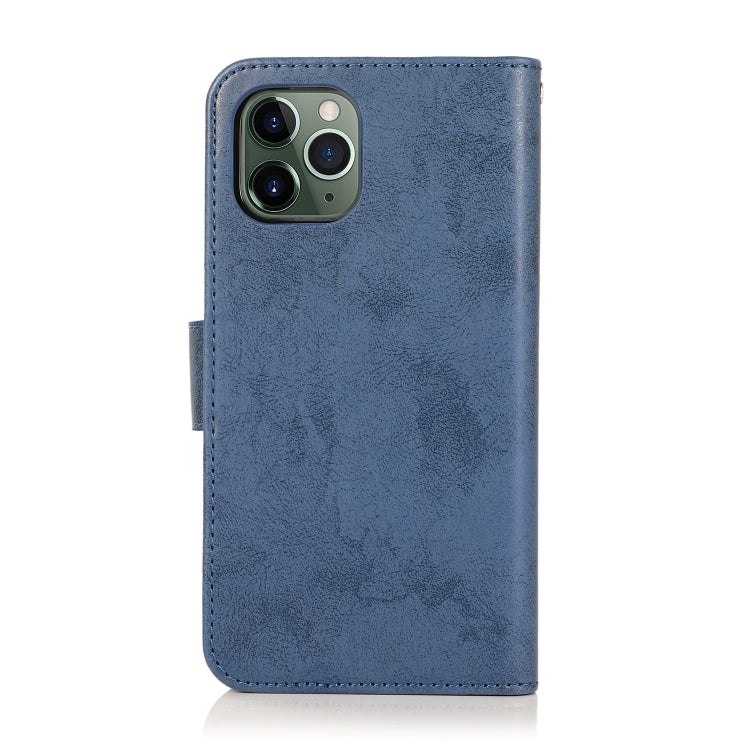 For iPhone 12 mini KLT888-2 Retro 2 in 1 Detachable Magnetic Horizontal Flip TPU + PU Leather Case with Holder & Card Slots & Photo Frame & Wallet