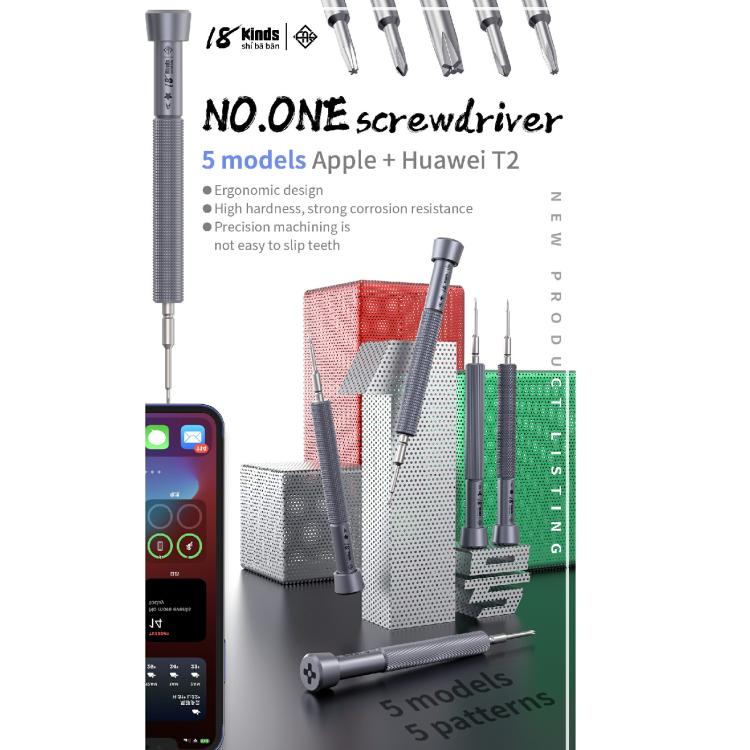 18 Kinds Precision Magnetic Super Hard Screwdriver, Model:D Tri-Wing