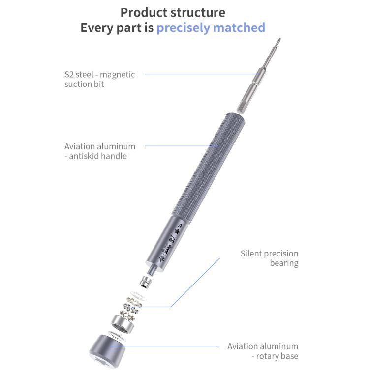 18 Kinds Precision Magnetic Super Hard Screwdriver, Model:B Phillips