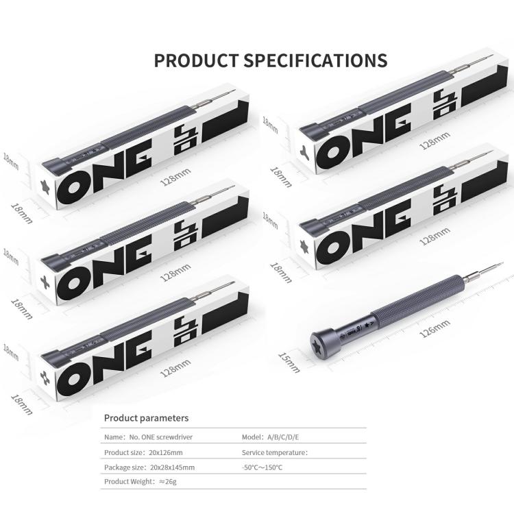 18 Kinds Precision Magnetic Super Hard Screwdriver, Model:B Phillips
