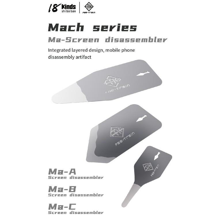 18 Kinds Mach Screen Dismantling Chip, Model:Ma-A
