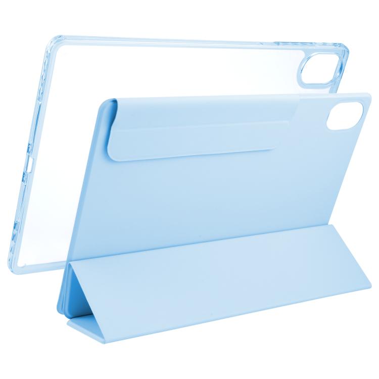For Huawei MatePad Air 12 2024 Trifold Magnetic Split Acrylic Leather Tablet Case