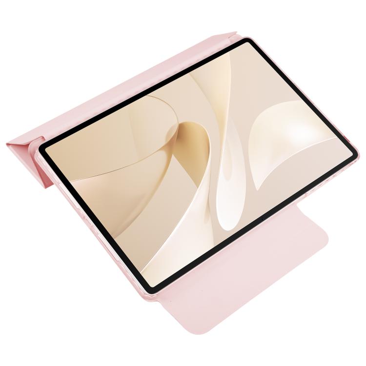 For Huawei MatePad Air 12 2024 Trifold Magnetic Split Acrylic Leather Tablet Case