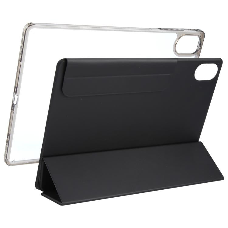 For Huawei MatePad Air 12 2024 Trifold Magnetic Split Acrylic Leather Tablet Case