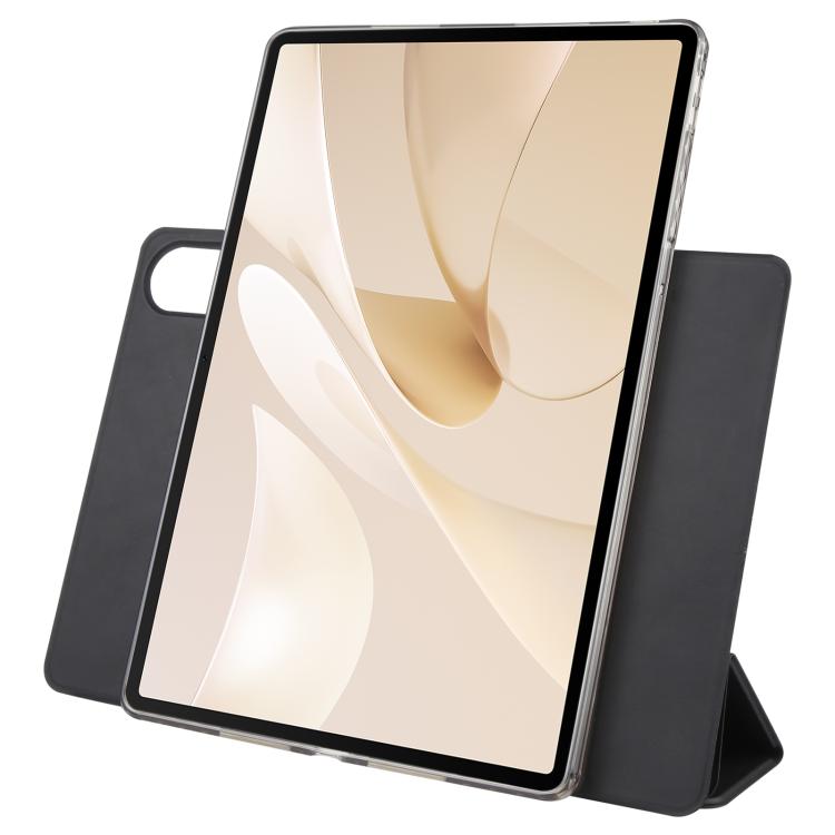 For Huawei MatePad Air 12 2024 Trifold Magnetic Split Acrylic Leather Tablet Case