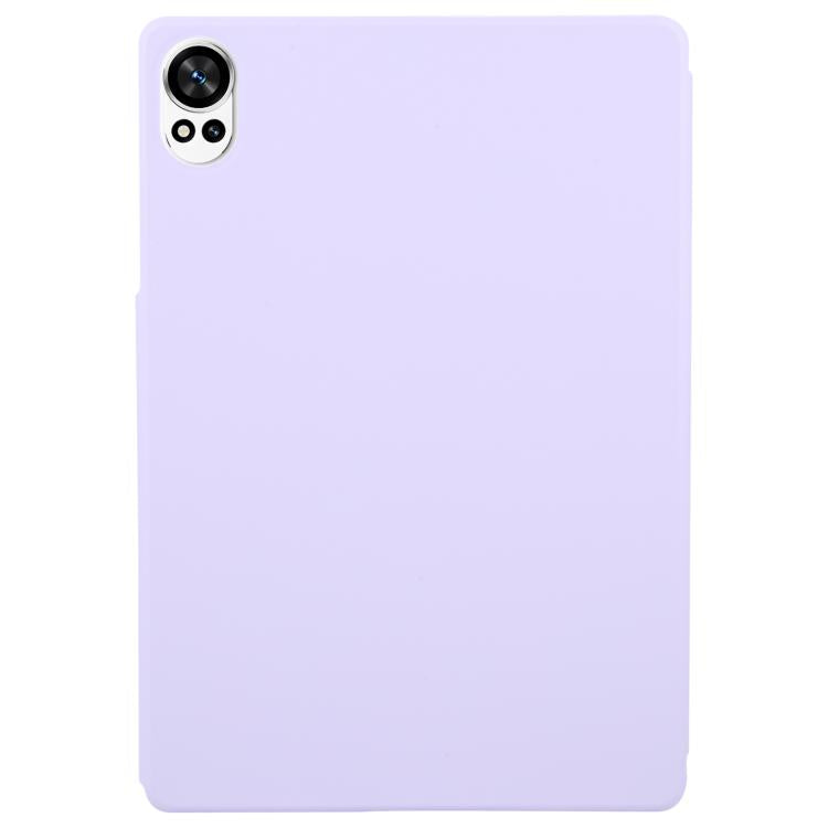 For Huawei MatePad Air 12 2024 Trifold Magnetic Split Acrylic Leather Tablet Case