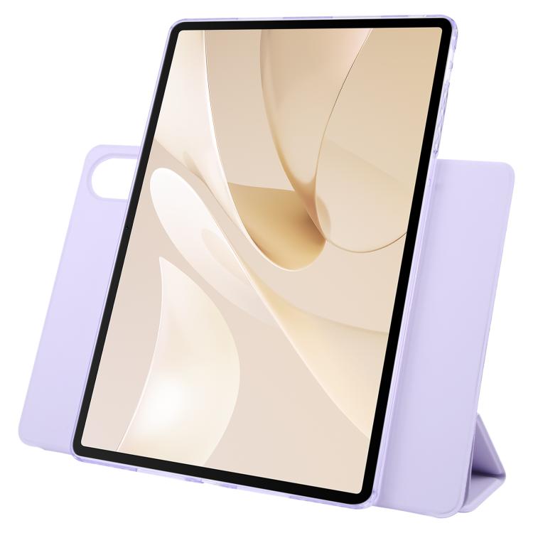 For Huawei MatePad Air 12 2024 Trifold Magnetic Split Acrylic Leather Tablet Case