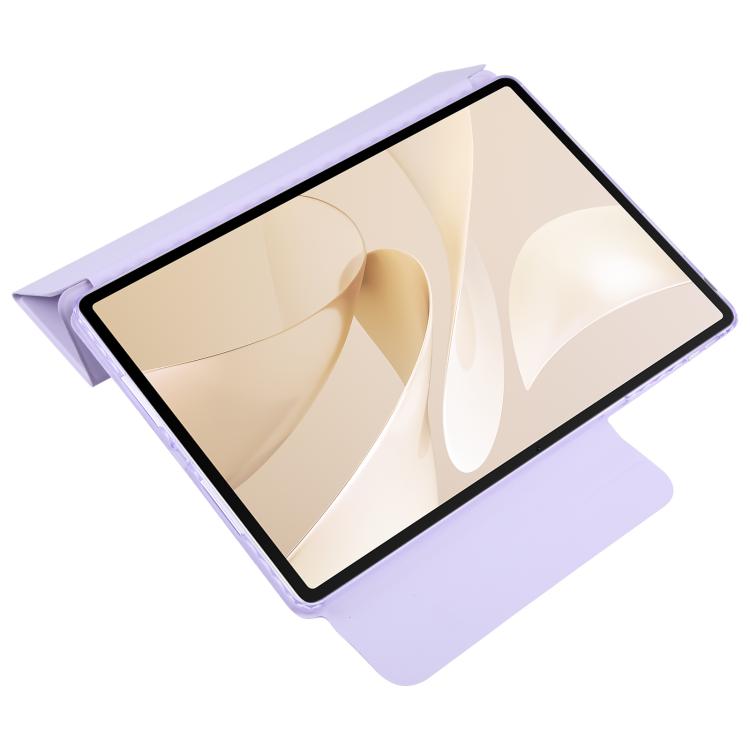 For Huawei MatePad Air 12 2024 Trifold Magnetic Split Acrylic Leather Tablet Case