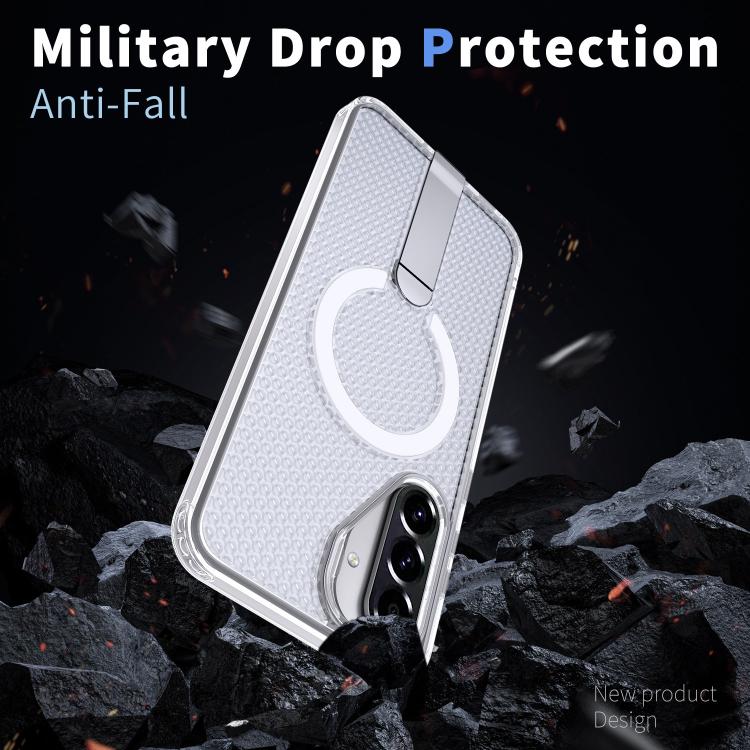 For Samsung Galaxy A26 5G Honeycomb Cooling MagSafe Holder Phone Case