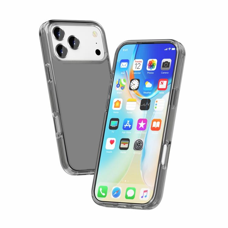 For iPhone 17 Pro Shockproof Terminator Glitter Powder Phone Case