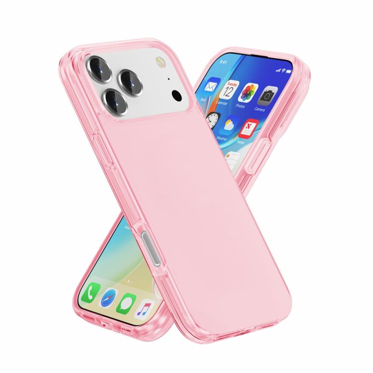 For iPhone 17 Pro Shockproof Terminator Glitter Powder Phone Case