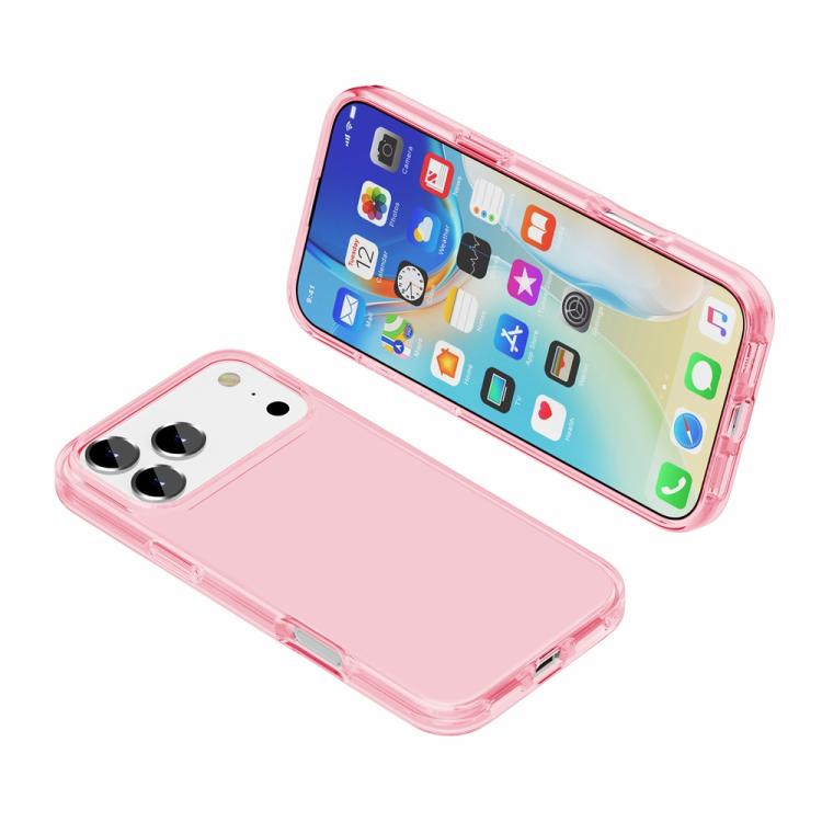 For iPhone 17 Pro Shockproof Terminator Glitter Powder Phone Case