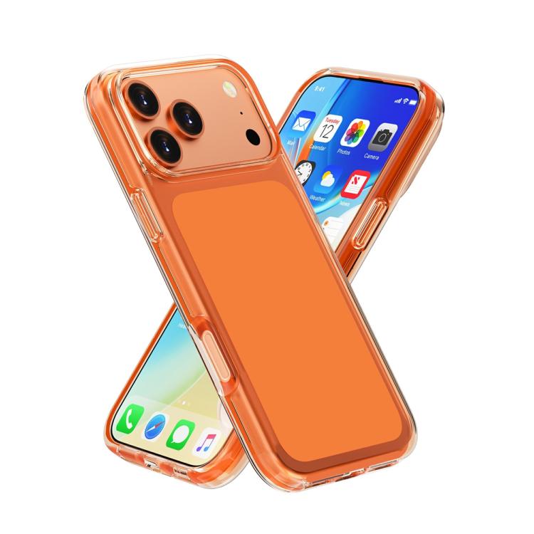 For iPhone 17 Pro Shockproof Terminator Glitter Powder Phone Case