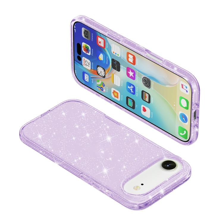 For iPhone Air Shockproof Terminator Glitter Powder Phone Case