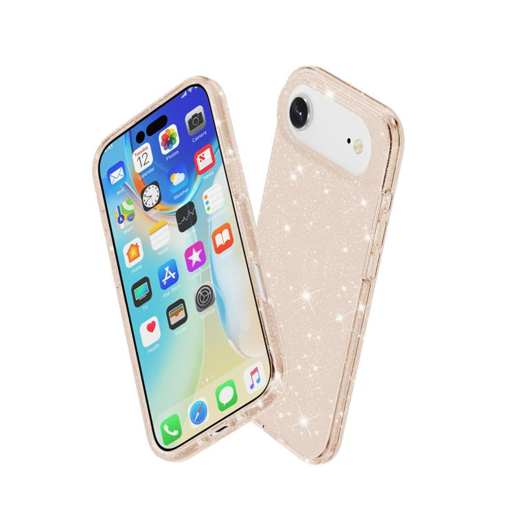 For iPhone Air Shockproof Terminator Glitter Powder Phone Case