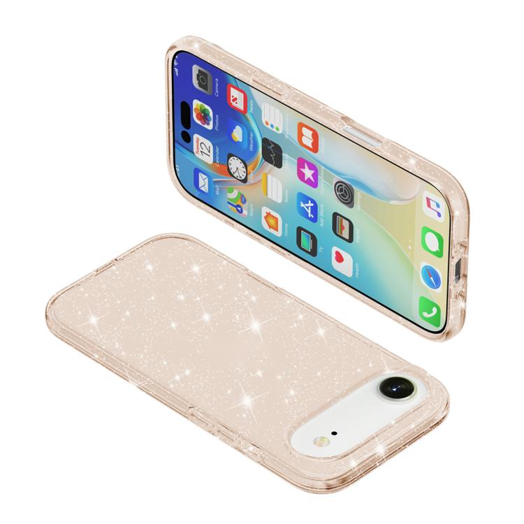 For iPhone Air Shockproof Terminator Glitter Powder Phone Case