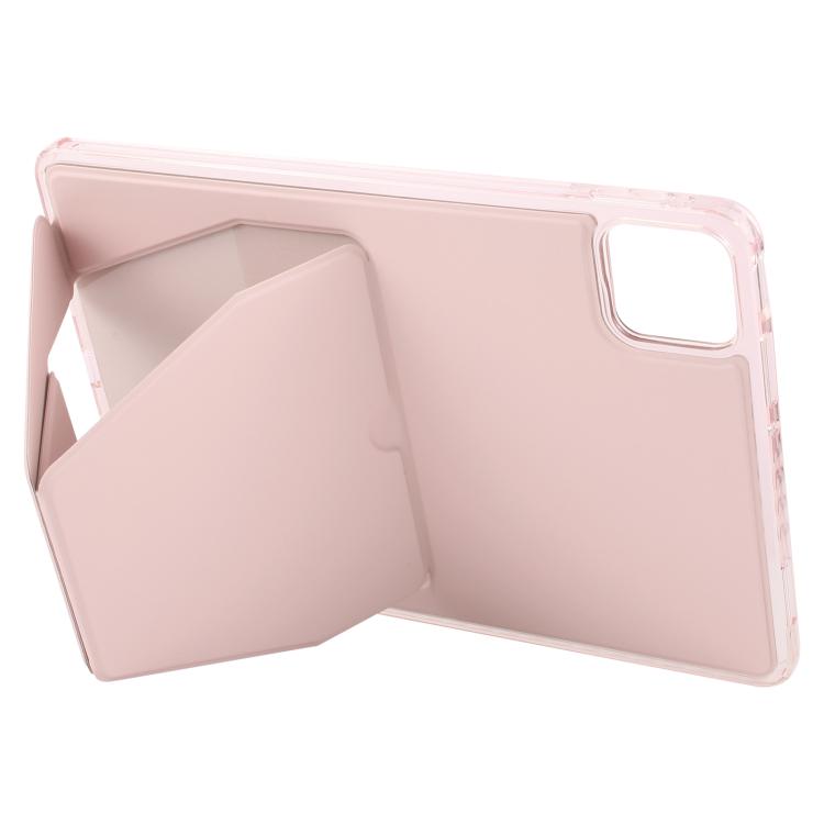 For Xiaomi Pad 7 / 7 Pro Folding Magnetic Holder Acrylic Leather Back Tablet Case