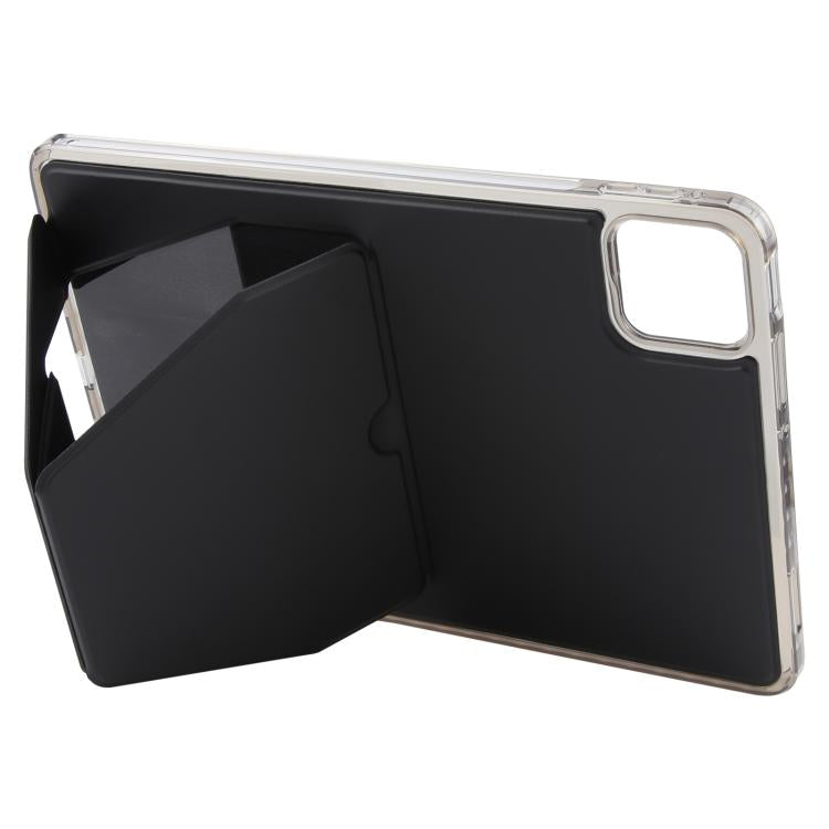 For Xiaomi Pad 7 / 7 Pro Folding Magnetic Holder Acrylic Leather Back Tablet Case