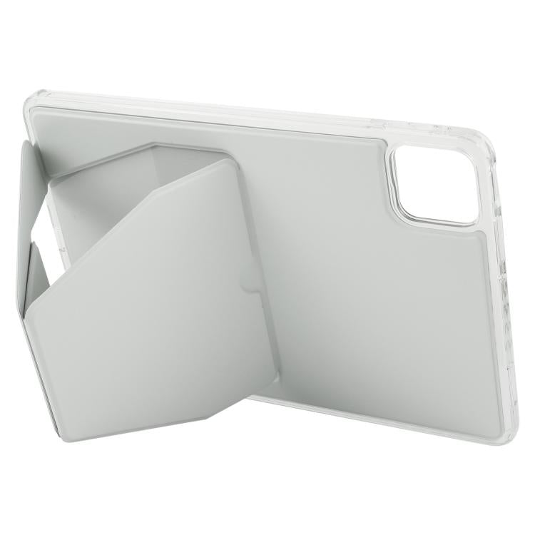 For Xiaomi Pad 7 / 7 Pro Folding Magnetic Holder Acrylic Leather Back Tablet Case