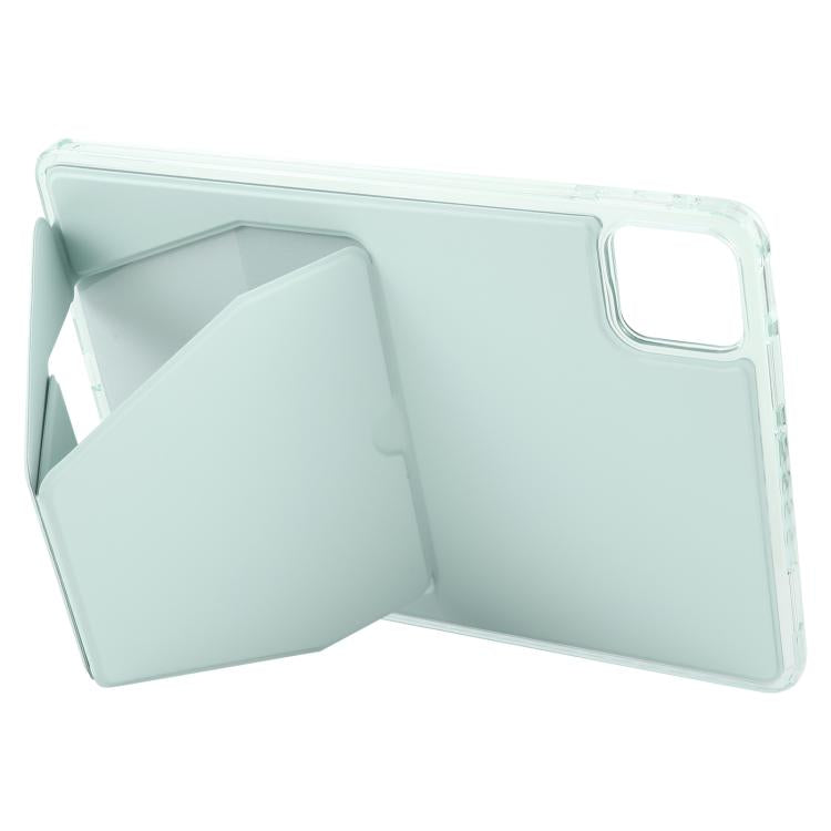 For Xiaomi Pad 7 / 7 Pro Folding Magnetic Holder Acrylic Leather Back Tablet Case