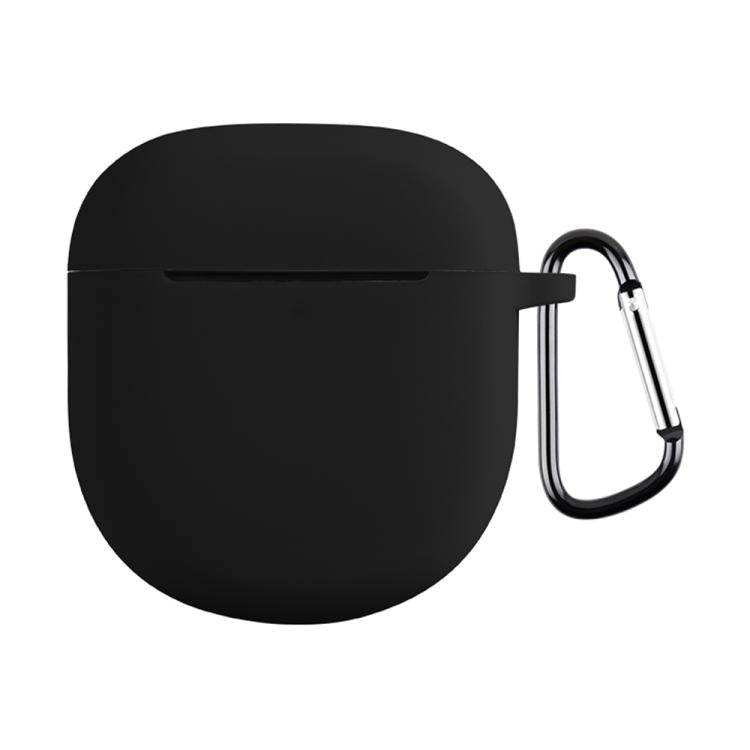For Bose QuietComfort Earbuds II Solid Color Silicone Earphone Protective Case with Hook