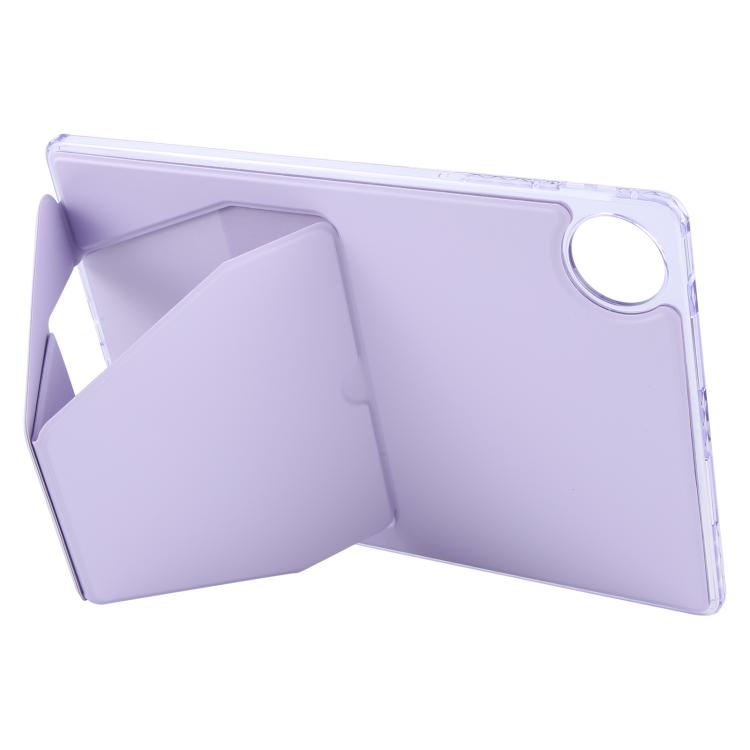 For Huawei MatePad Pro 12.2 2024 Folding Magnetic Holder Acrylic Leather Back Tablet Case