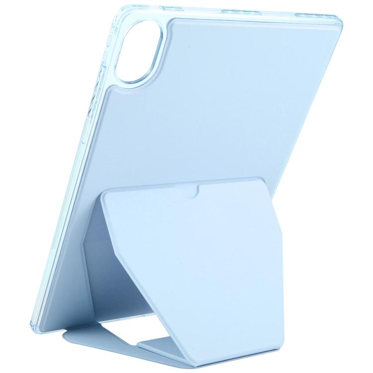 For Huawei MatePad Air 12 / 12 X 2024 Folding Magnetic Holder Acrylic Leather Back Tablet Case