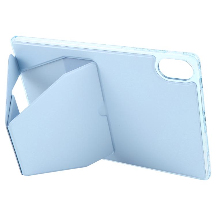 For Huawei MatePad Air 12 / 12 X 2024 Folding Magnetic Holder Acrylic Leather Back Tablet Case