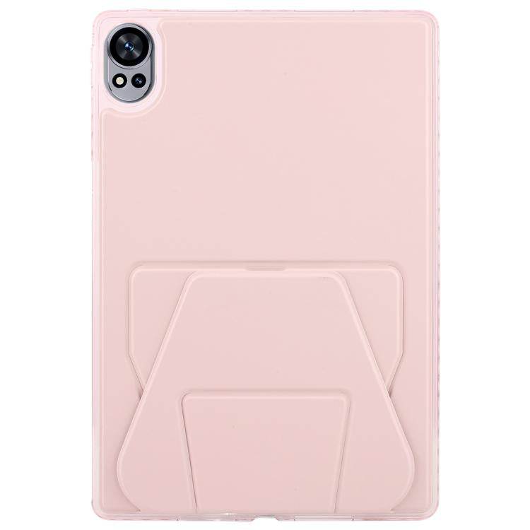 For Huawei MatePad Air 12 / 12 X 2024 Folding Magnetic Holder Acrylic Leather Back Tablet Case