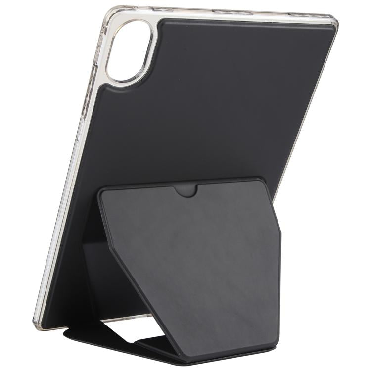 For Huawei MatePad Air 12 / 12 X 2024 Folding Magnetic Holder Acrylic Leather Back Tablet Case
