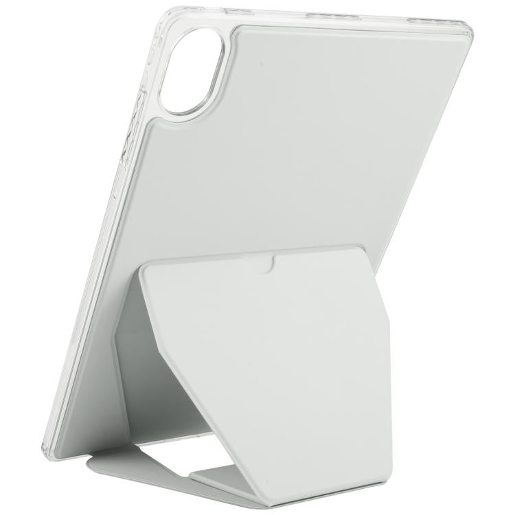 For Huawei MatePad Air 12 / 12 X 2024 Folding Magnetic Holder Acrylic Leather Back Tablet Case