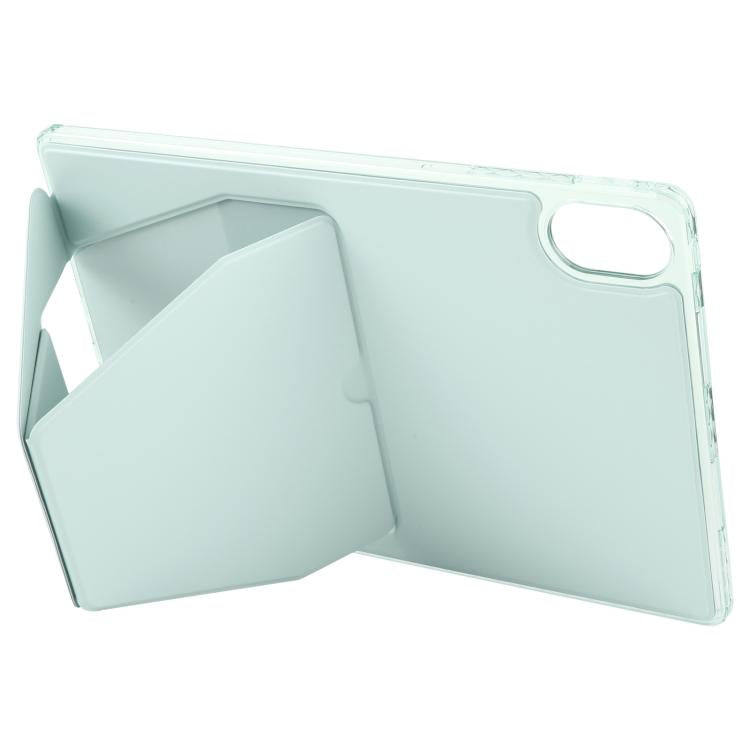 For Huawei MatePad Air 12 / 12 X 2024 Folding Magnetic Holder Acrylic Leather Back Tablet Case