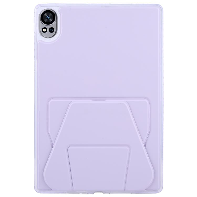 For Huawei MatePad Air 12 / 12 X 2024 Folding Magnetic Holder Acrylic Leather Back Tablet Case