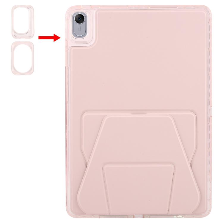 For Huawei MatePad / 11.5 S / Air 11.5 Folding Magnetic Holder Acrylic Leather Back Tablet Case