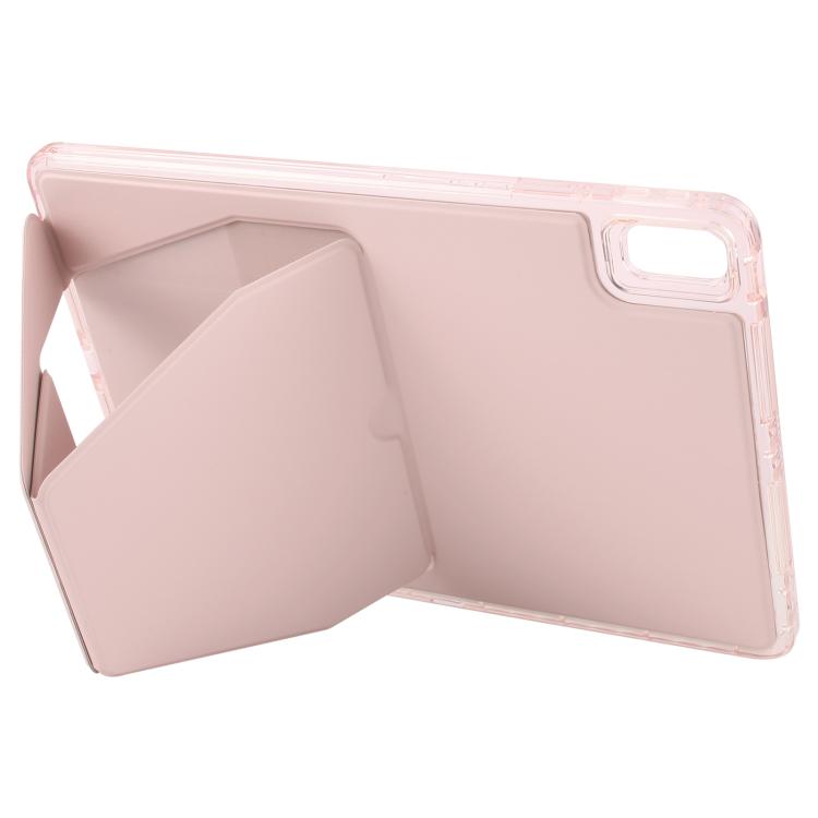 For Huawei MatePad / 11.5 S / Air 11.5 Folding Magnetic Holder Acrylic Leather Back Tablet Case
