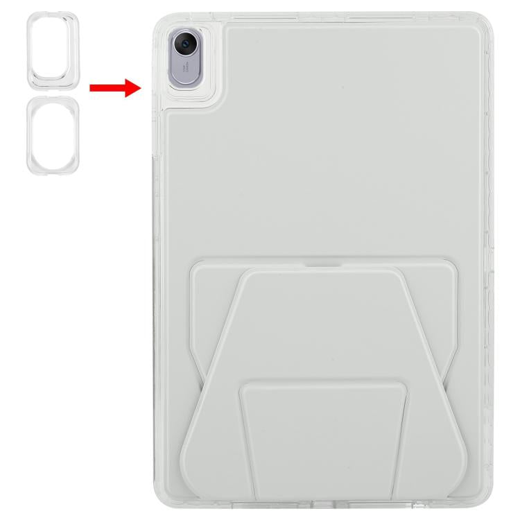For Huawei MatePad / 11.5 S / Air 11.5 Folding Magnetic Holder Acrylic Leather Back Tablet Case