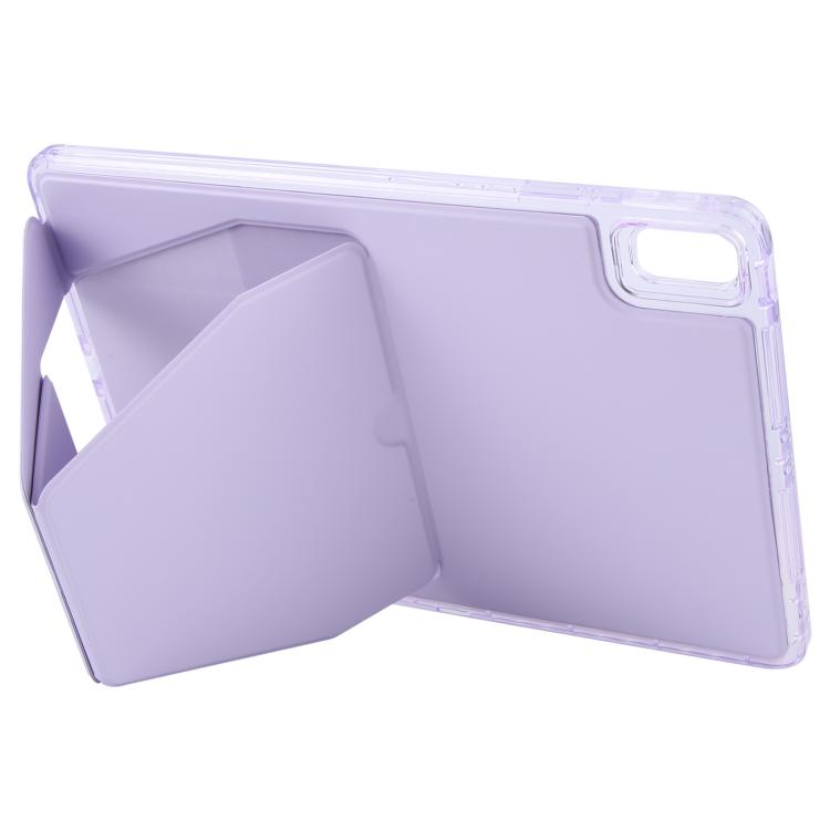 For Huawei MatePad / 11.5 S / Air 11.5 Folding Magnetic Holder Acrylic Leather Back Tablet Case