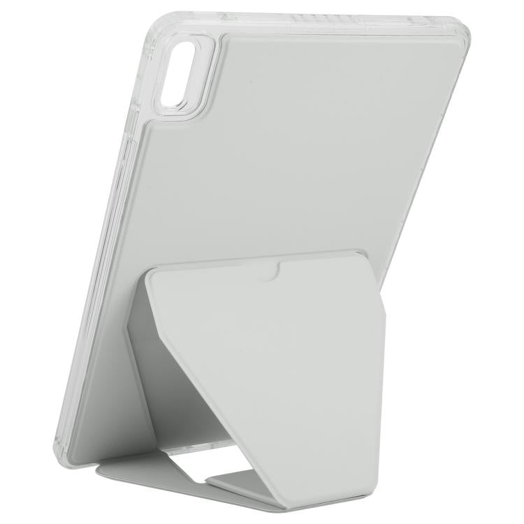 For Huawei MatePad 11 2021 / 2024 / 11 SE Folding Magnetic Holder Acrylic Leather Back Tablet Case