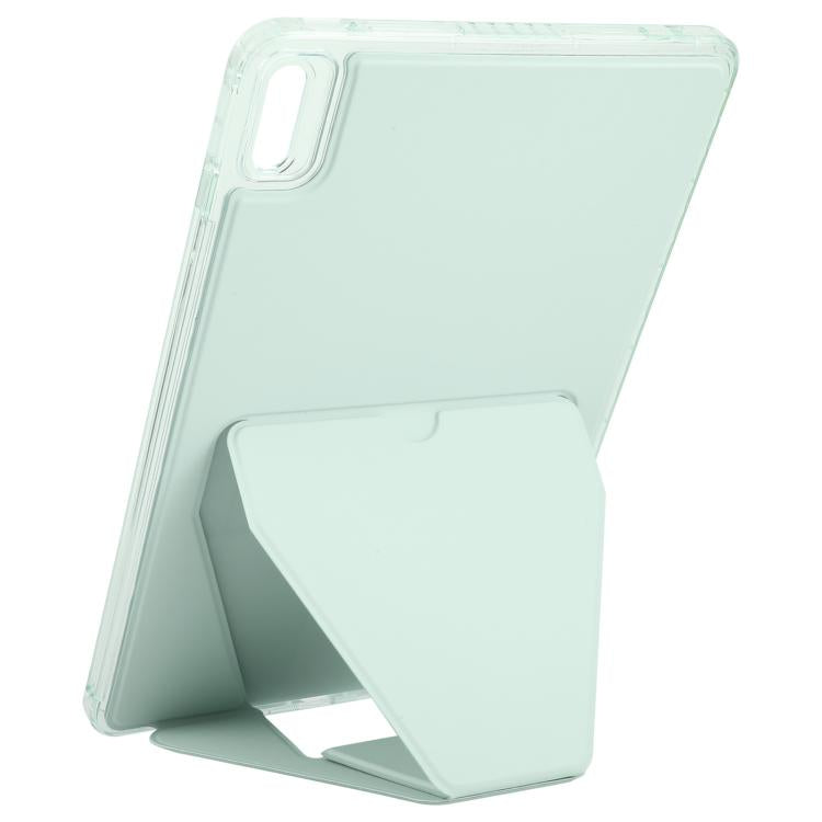 For Huawei MatePad 11 2021 / 2024 / 11 SE Folding Magnetic Holder Acrylic Leather Back Tablet Case