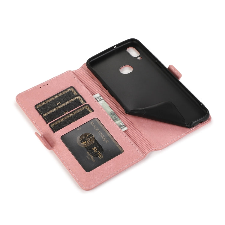 For Samsung Galaxy A10s Retro Magnetic Closing Clasp Horizontal Flip Leather Case with Holder & Card Slots & Photo Frame & Wallet
