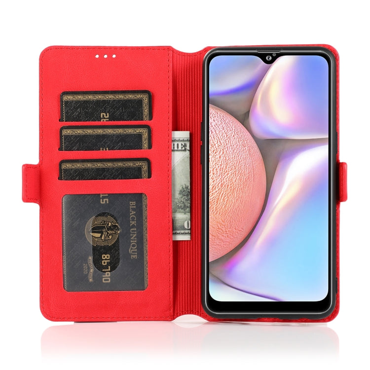 For Samsung Galaxy A10s Retro Magnetic Closing Clasp Horizontal Flip Leather Case with Holder & Card Slots & Photo Frame & Wallet