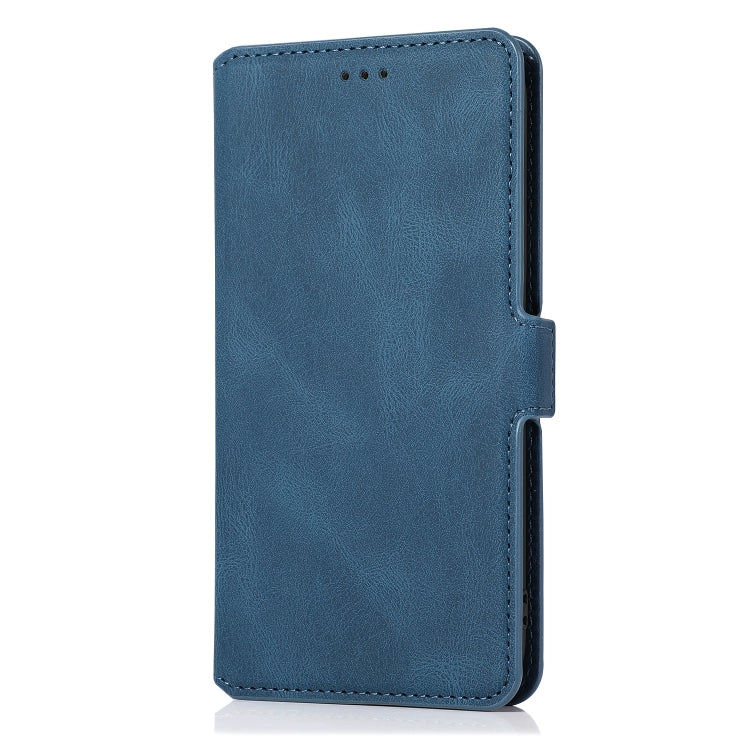 For Samsung Galaxy A10s Retro Magnetic Closing Clasp Horizontal Flip Leather Case with Holder & Card Slots & Photo Frame & Wallet