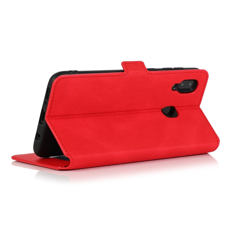 For Samsung Galaxy A20 & A30 Retro Magnetic Closing Clasp Horizontal Flip Leather Case with Holder & Card Slots & Photo Frame & Wallet