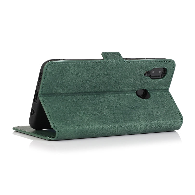 For Samsung Galaxy A20 & A30 Retro Magnetic Closing Clasp Horizontal Flip Leather Case with Holder & Card Slots & Photo Frame & Wallet