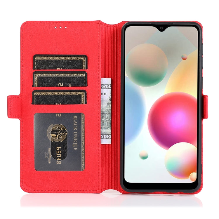 For Samsung Galaxy A21 Retro Magnetic Closing Clasp Horizontal Flip Leather Case with Holder & Card Slots & Photo Frame & Wallet