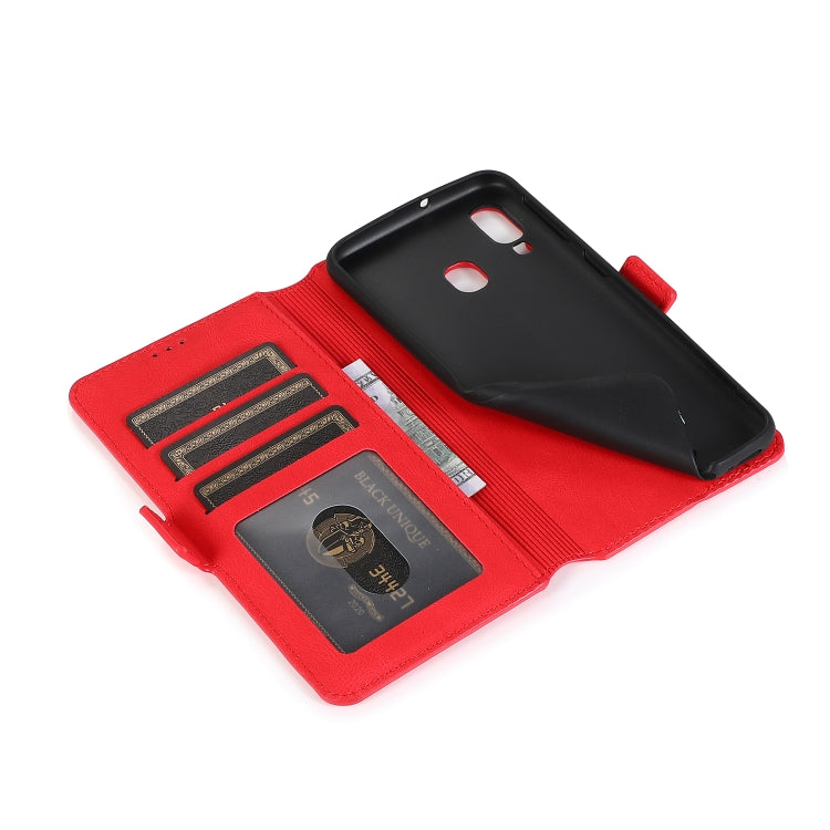 For Samsung Galaxy A40 Retro Magnetic Closing Clasp Horizontal Flip Leather Case with Holder & Card Slots & Photo Frame & Wallet