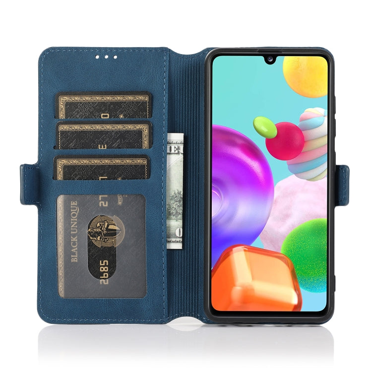 For Samsung Galaxy A41 Retro Magnetic Closing Clasp Horizontal Flip Leather Case with Holder & Card Slots & Photo Frame & Wallet