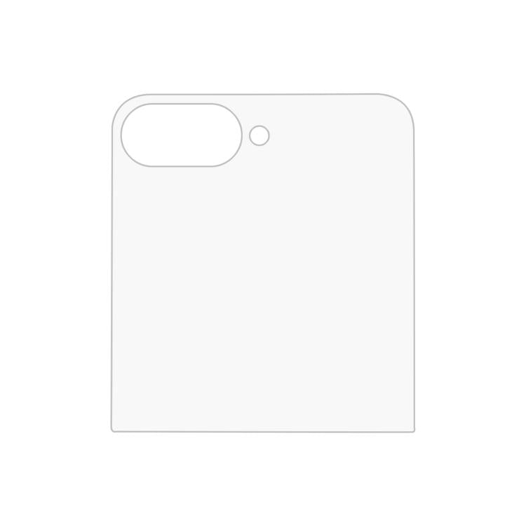 For Samsung Galaxy Z Flip7 5G Back Screen Transparent High Aluminum Screen Protector
