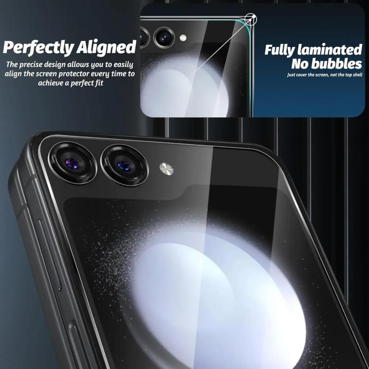 For Samsung Galaxy Z Flip7 5G Back Screen Transparent High Aluminum Screen Protector