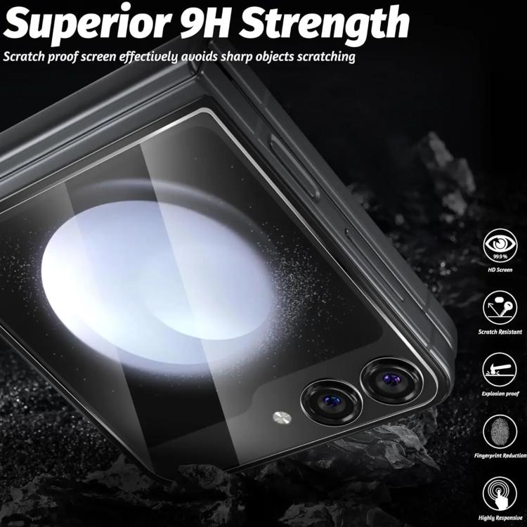 For Samsung Galaxy Z Flip7 5G Back Screen Transparent High Aluminum Screen Protector